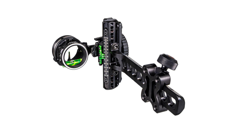 Axcel Driver Plus Slider Sight w/AVX-31 Scope Stealth BH .019 Green and Red Fiber Ranger Pin, Right Hand, 1502899