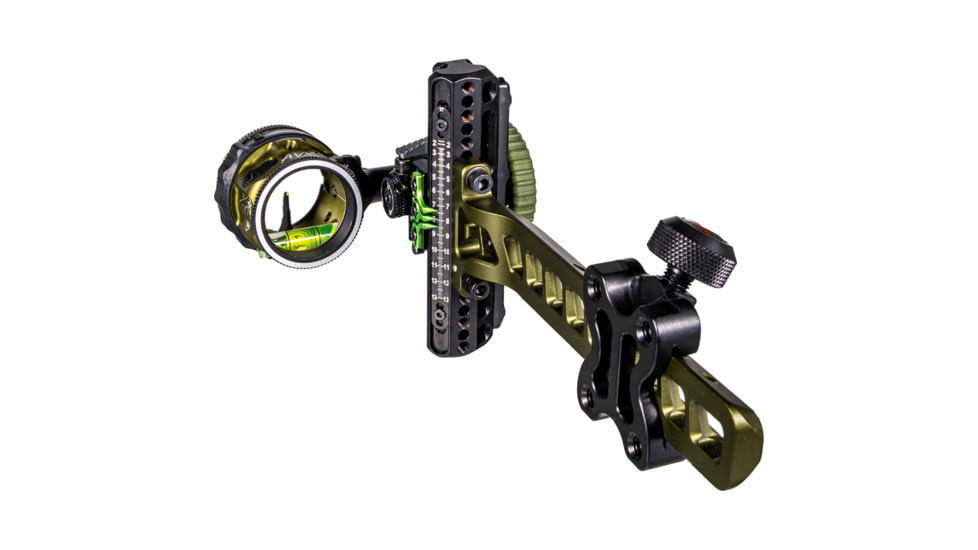 Axcel Driver Plus Slider Sight w/AVX-31 Scope Tactical BH .019 Green Fiber Single Pin, Right Hand, 1502896