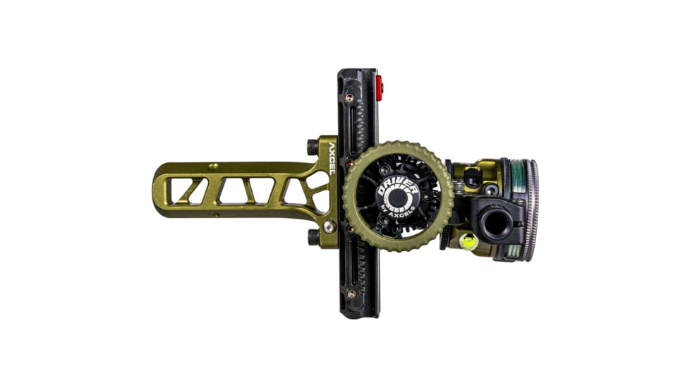Axcel Driver Plus Slider Sight w/AVX-31 Scope Tactical BH Bridge-Lock .019 Green Fiber 1 Pin, Right Hand, 1502910