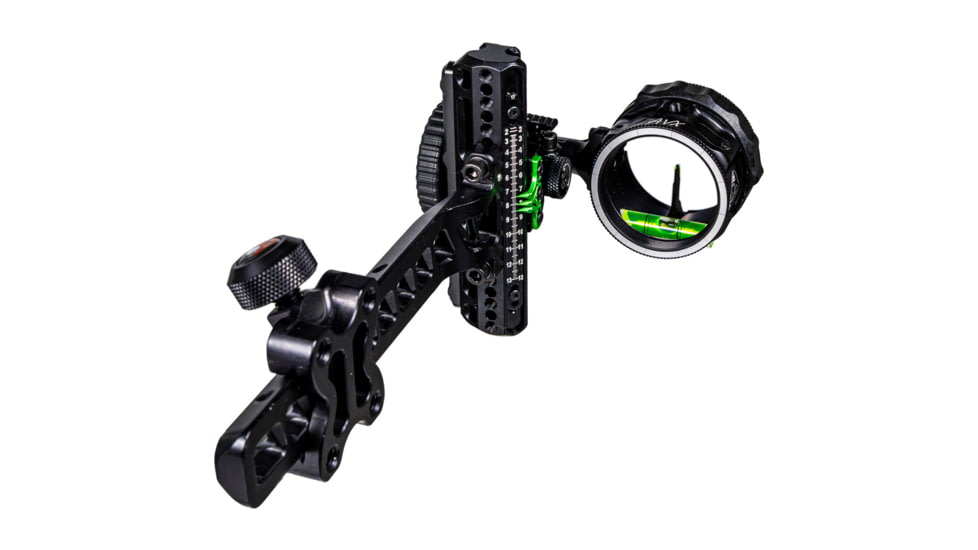 Axcel Driver Plus Slider Sight w/AVX-41 Scope Stealth BH .019 Green Fiber Single Pin, Left Hand, 1502920