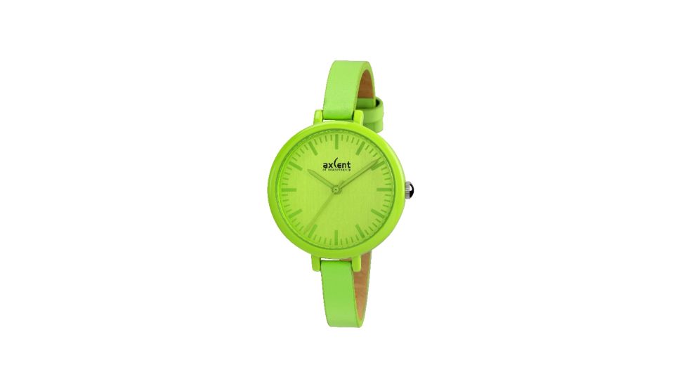 Axcent Cute Watch, Lime Strap, Lime Face, Lime Hands X17894-434