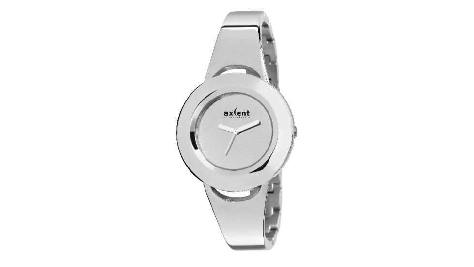 Axcent Select Watch, Silver Bracelet, Silver Face, Silver Hands X18124-632