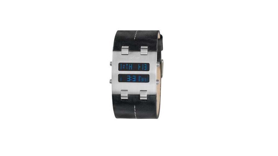 Axcent 2010 Men's Watch, Black Strap, Indiglow Face, Indiglow Digits X60401-207