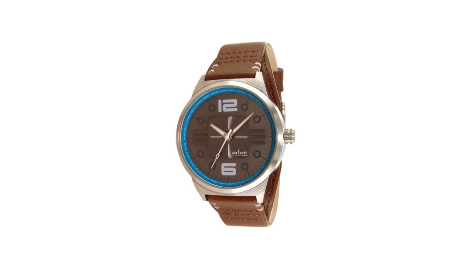 Axcent Splash Watch, Brown Strap, Brown Face, Brown Hands X26001-666