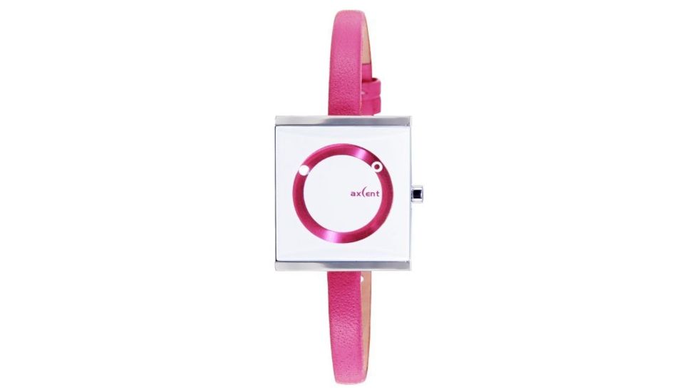 Axcent Play Watch, Hot Pink Strap, Hot Pink Dial X28102-858