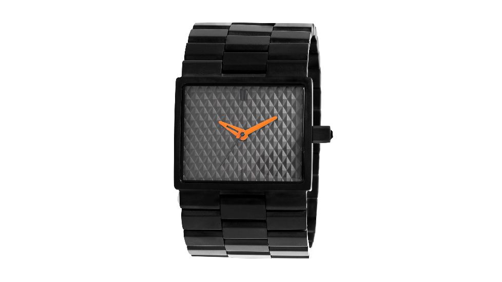 Axcent Godfather Watch, Black Bracelet, Gray Face, Orange Hands X33032-252