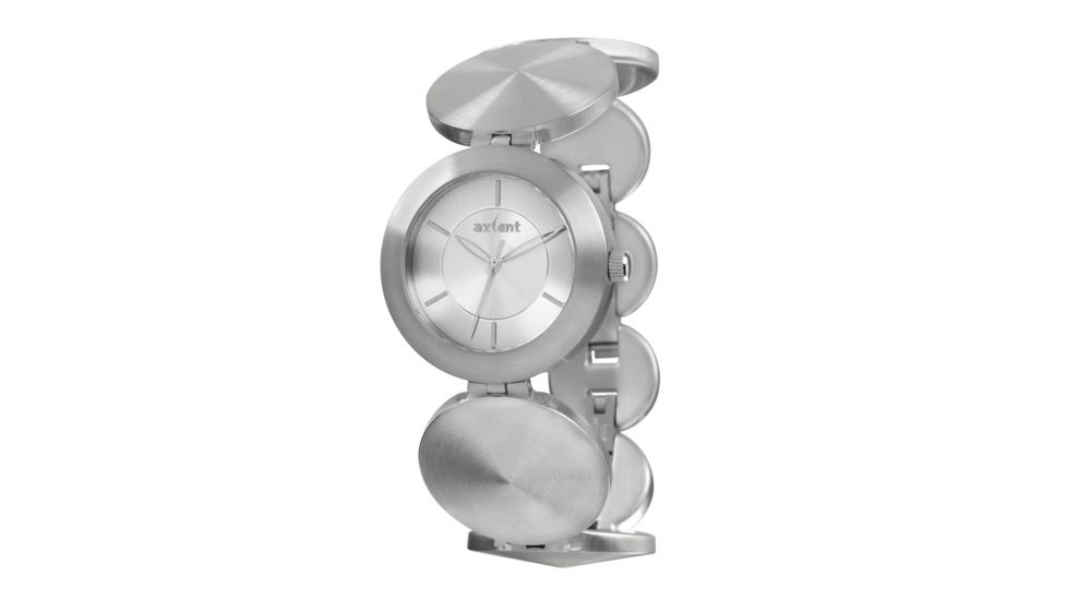 Axcent Art Ladies Watch, Silver Bracelet, Silver Face, Silver Hands X63334-232