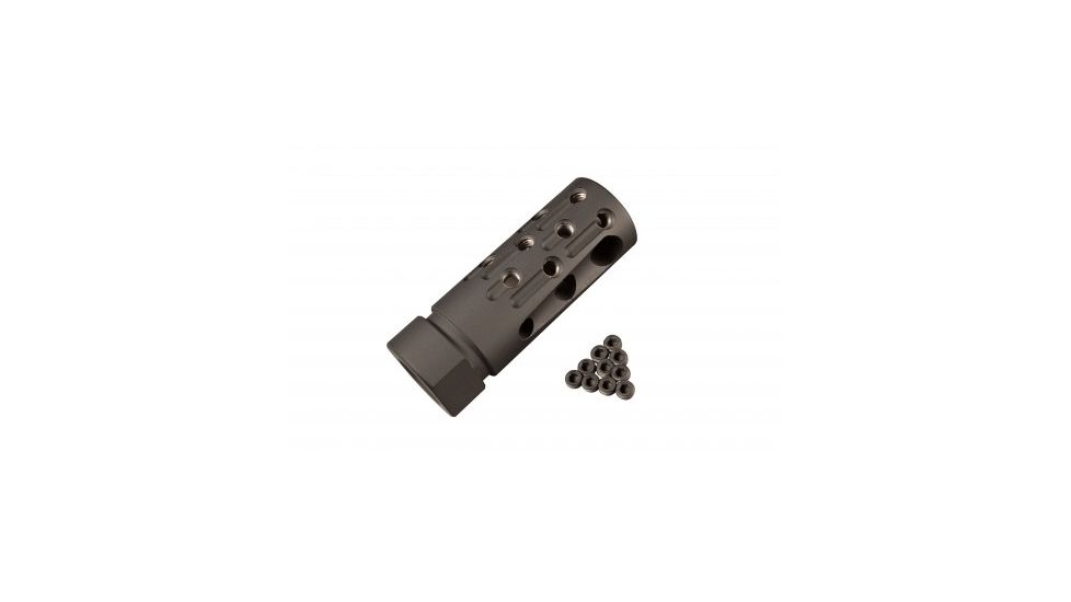 Axelson Tactical ROC Competition Brake 5.56, Black, 1/2 x 28 ROC-C-556