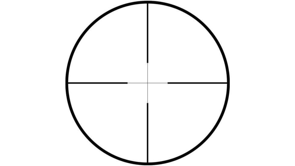 Axeon 4-16x44 Gauntlet Scope, 1 inch Tube, Duplex Reticle, 1/4 MOA, 2218656