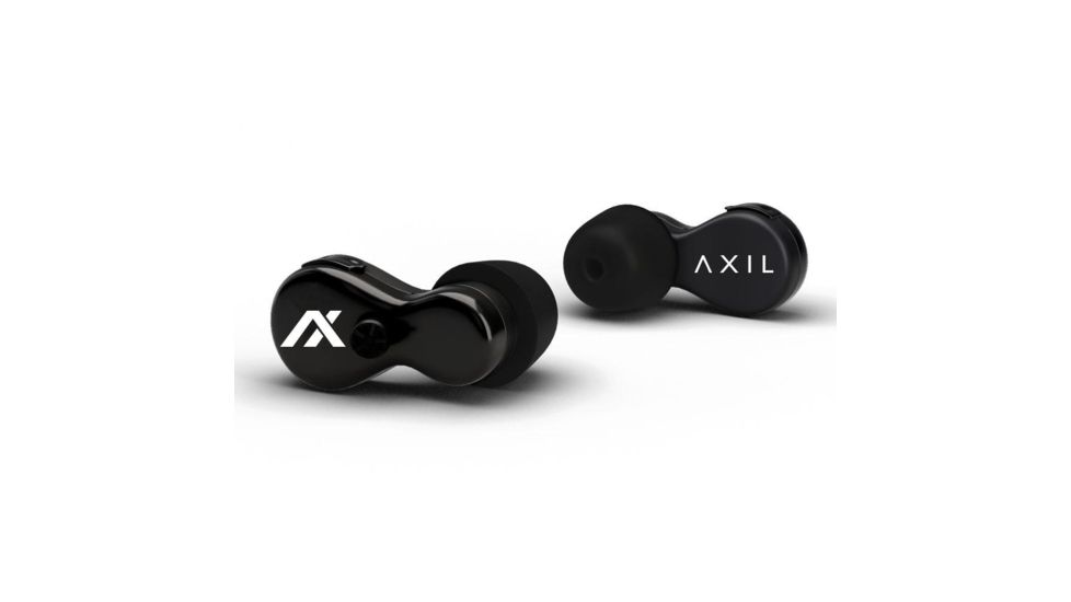 Axil Ghost Stryke II Digital Earplugs, Black, OSFA, GS2-BLACK