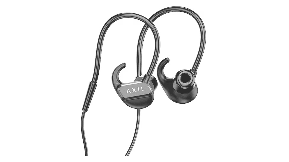 AXIL GSX 3.0, Bluetooth Earbuds, IP65 Water and Sweat Resistant, Black, Includes USB-C Charging Cable, GS-X 3.0 B