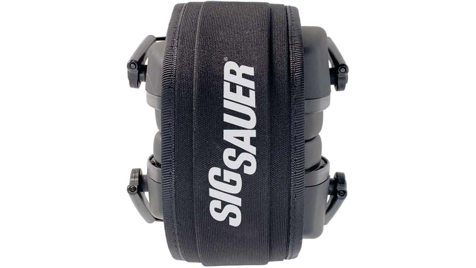 AXIL TRACKR Passive Earmuffs, Sig Sauer, Black, Medium, TRACKR-PS