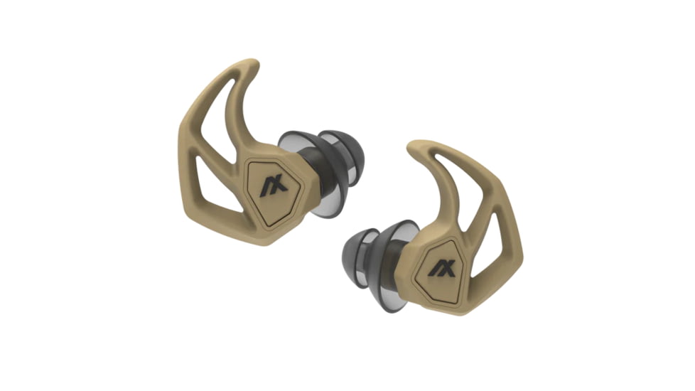 AXIL X30i Earplugs, Desert Tan, Small, X30i-Desert Tan