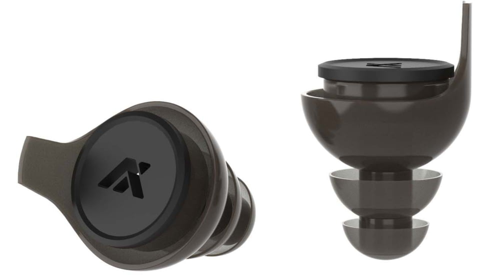 AXIL XP Series Reactor Ear Plugs, Smoke, XPR-SM/L