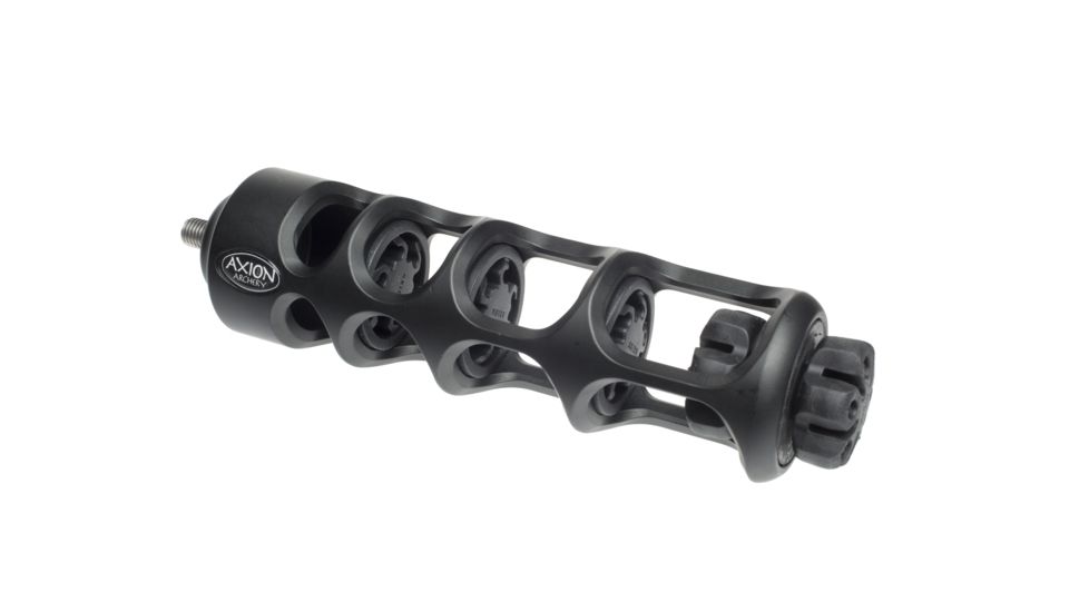 Axion Archery 6in Hybrid Stabilizer, Black, AAA-926B