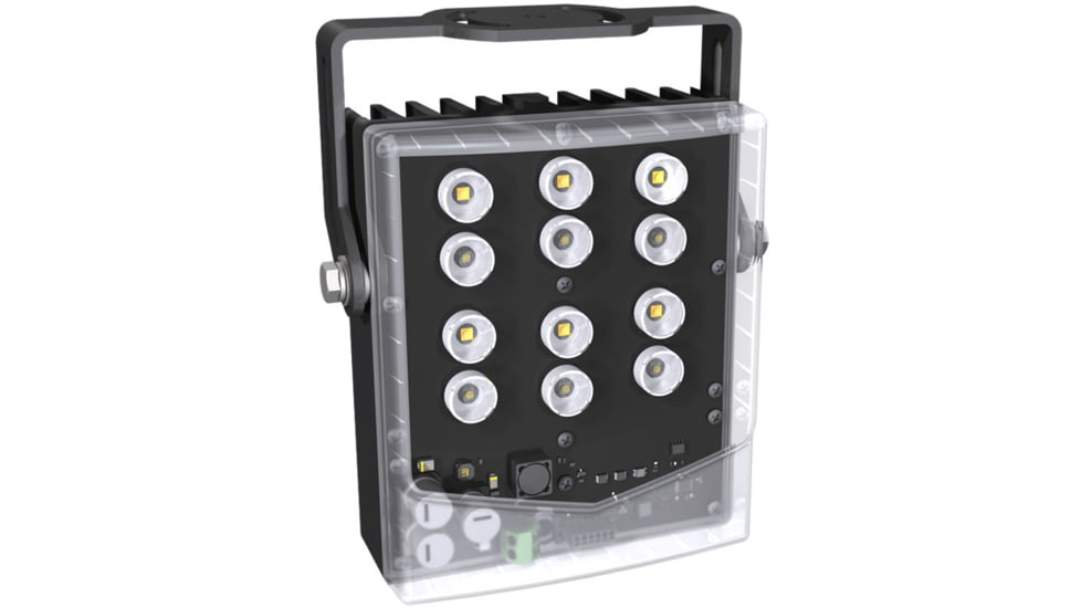 Axton Hybrid AT-25H-S IR Illuminator w/White Light, 150 degrees, AT-25H-S.25HS218150