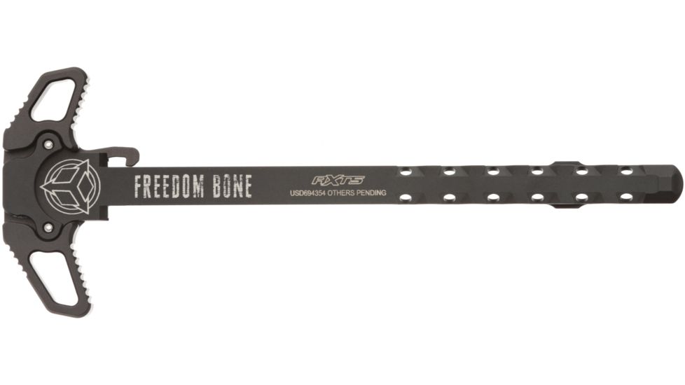 AXTS Freedom Bone Raptor Ambidextrous Charging Handle 5.56, Black FBONE-556-BLK