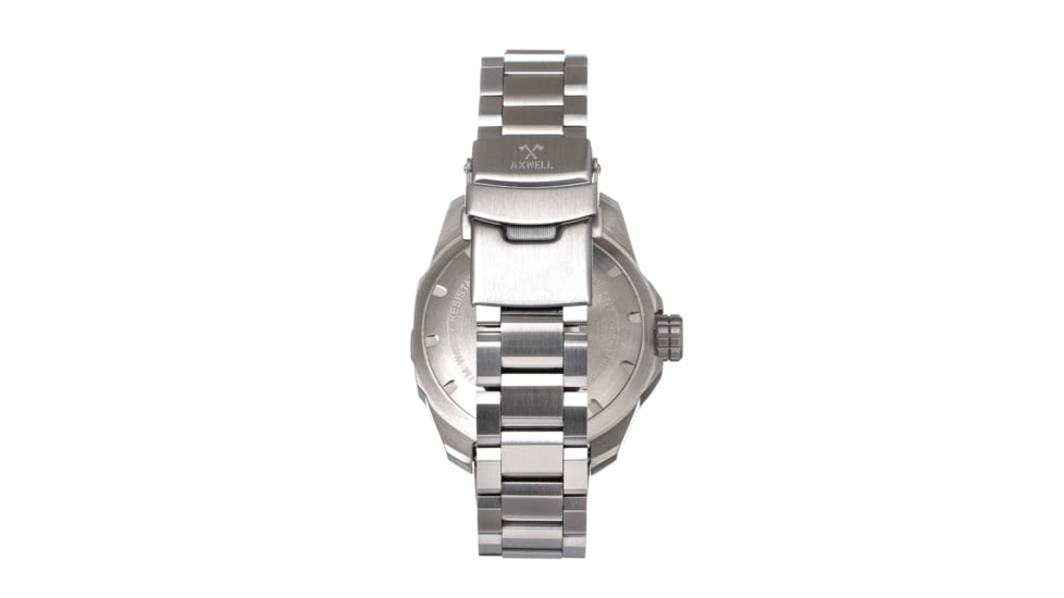 Axwell Bracelet Watch w/ Date, Black/Bule, AXWAW107-4, Black/Bule, One Size, AXWAW107-4