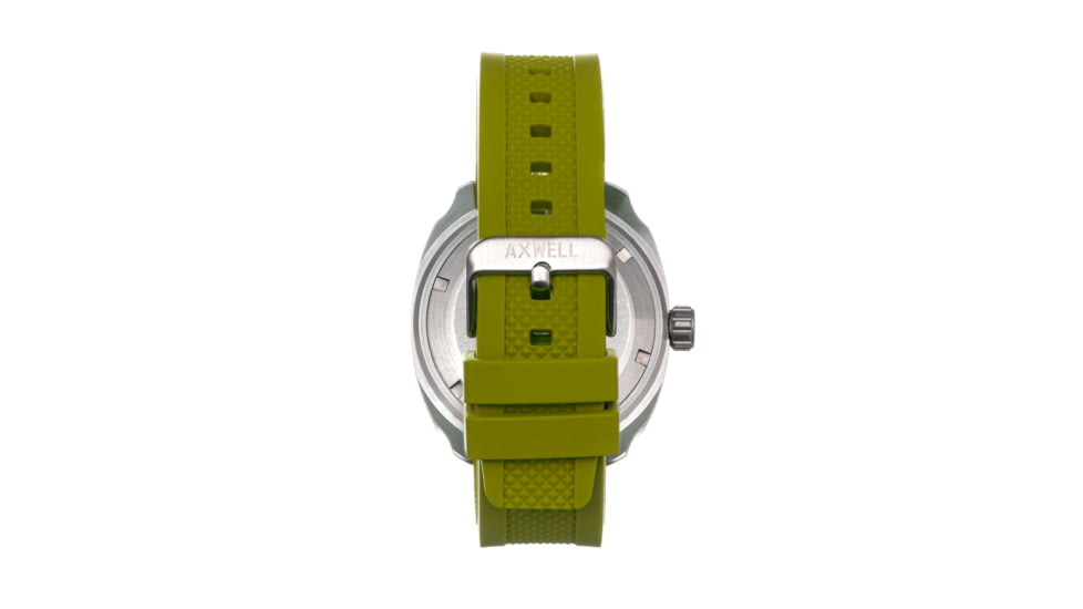 Axwell Strap Watch w/Date, Green, AXWAW111-3, Green, One Size, AXWAW111-3