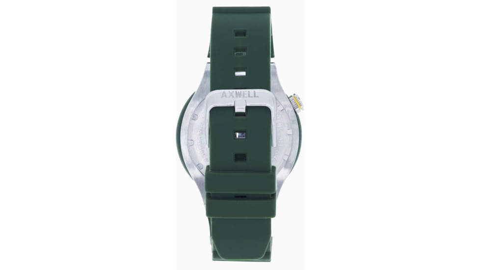 Axwell Summit Strap Watch w/Date, Green, One Size, AXWAW108-3
