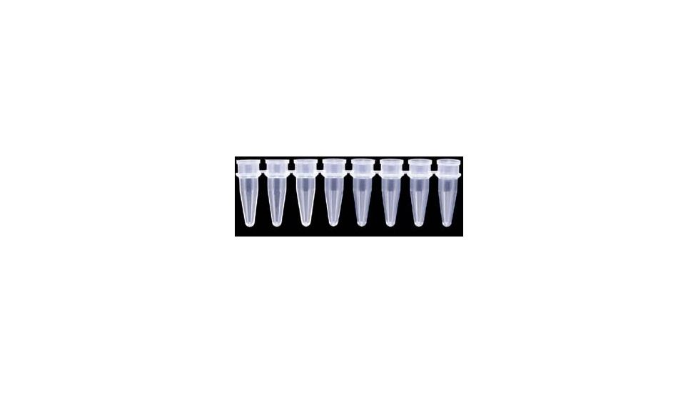 Axygen PCR Tube Strips and Cap Strips, Axygen Scientific PCR-0208CPC Strips Of Eight Tubes And Caps