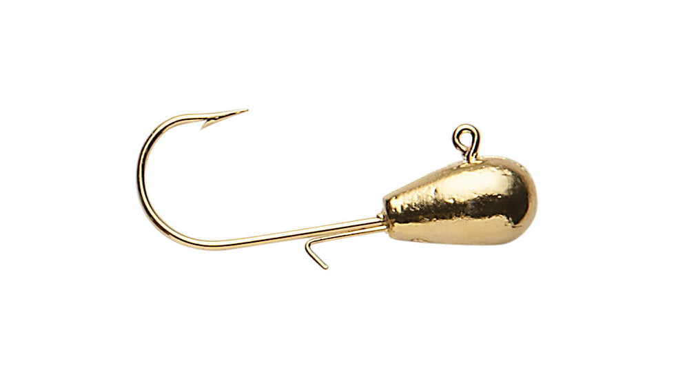 B-Fish-N H20 Precision Jigs, Gold, 1/8oz, 8 per Pack, H20-002-019-5