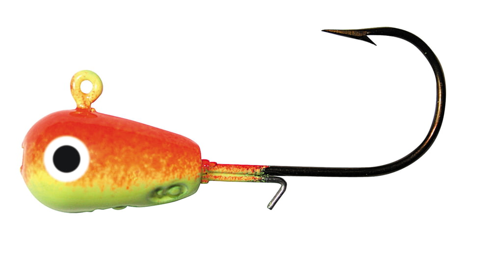 B-Fish-N H20 Precision Jigs, Orange/Chart, 3/8oz, 11 per Pack, H20-006-006-5