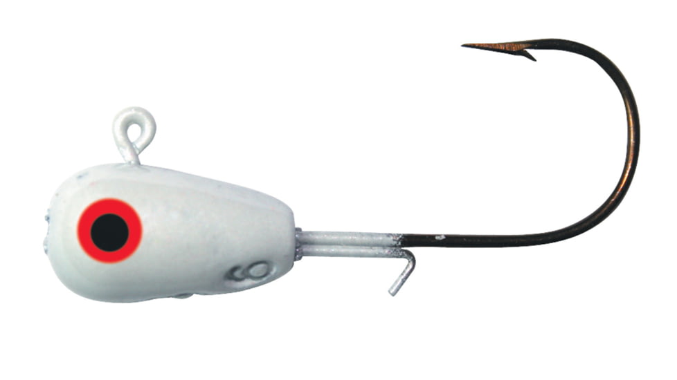 B-Fish-N H20 Precision Jigs, Pearl White, 3/8oz, 14 per Pack, H20-006-005-5