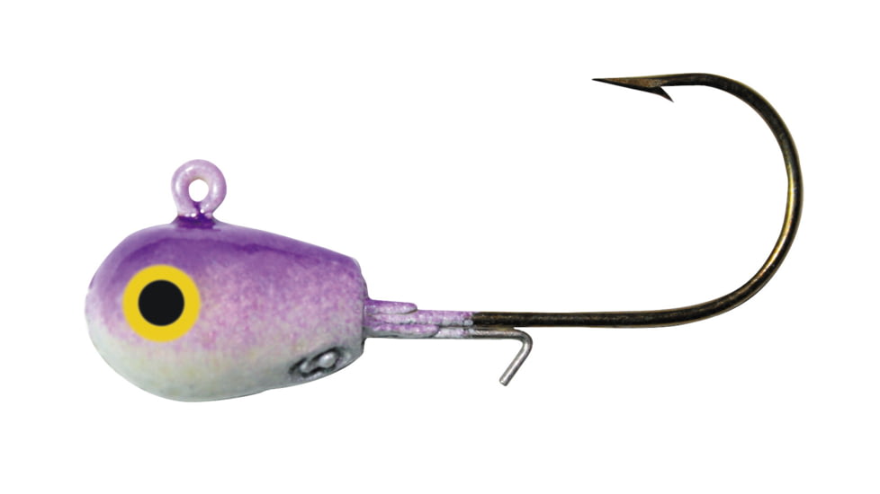 B-Fish-N H20 Precision Jigs, Purple/Pearl, 1/4oz, 15 per Pack, H20-004-002-5