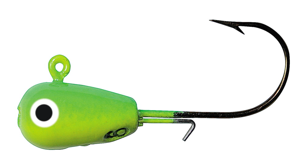B-Fish-N H20 Precision Jigs, Sour Apple, 1/8oz, 18 per Pack, H20-002-010-5