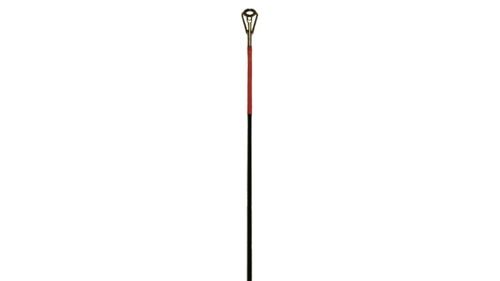B'n'M Buck's Graphite Jig Fishing Pole, 10ft, 2 Pieces, Black, BGJP102n