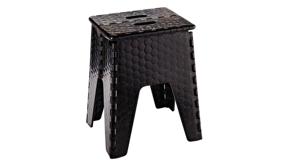 B &amp; R Plastics Folding Neat Seat - 15in, Black, 152-6BK