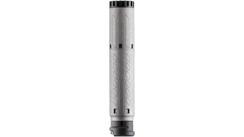 B&amp;T Print-X SQD 40/10 Modular Ti .40 S&amp;W Suppressor, 1.7x9.2 in, Grey, 100000231951