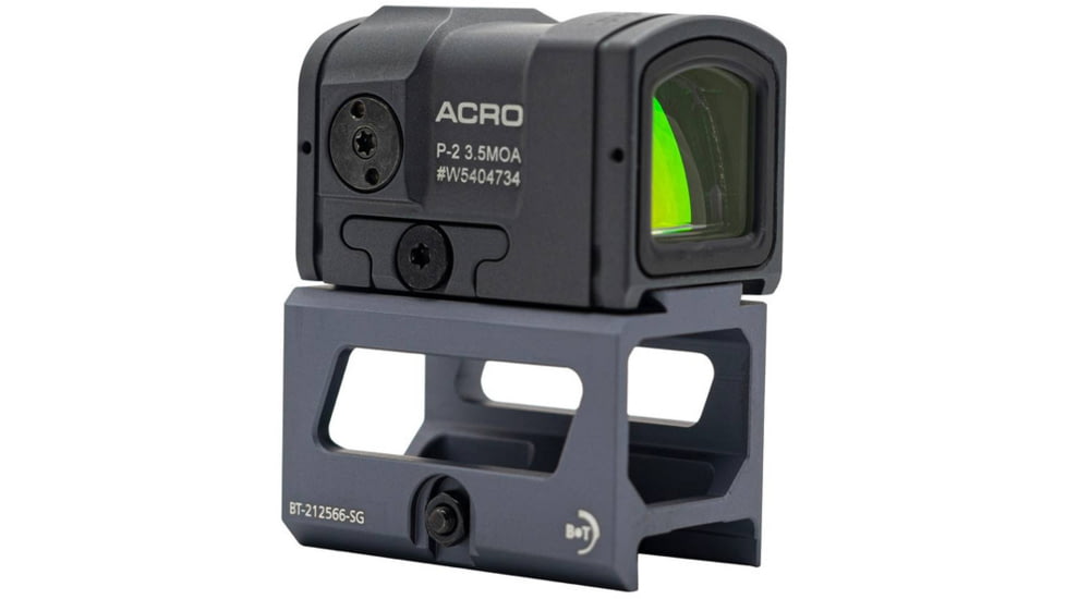 B&amp;T Firearms Aimpoint ACRO P-2 Gray 1x 3.5 MOA Red Dot Reticle, AP-200871-SG-39-QD