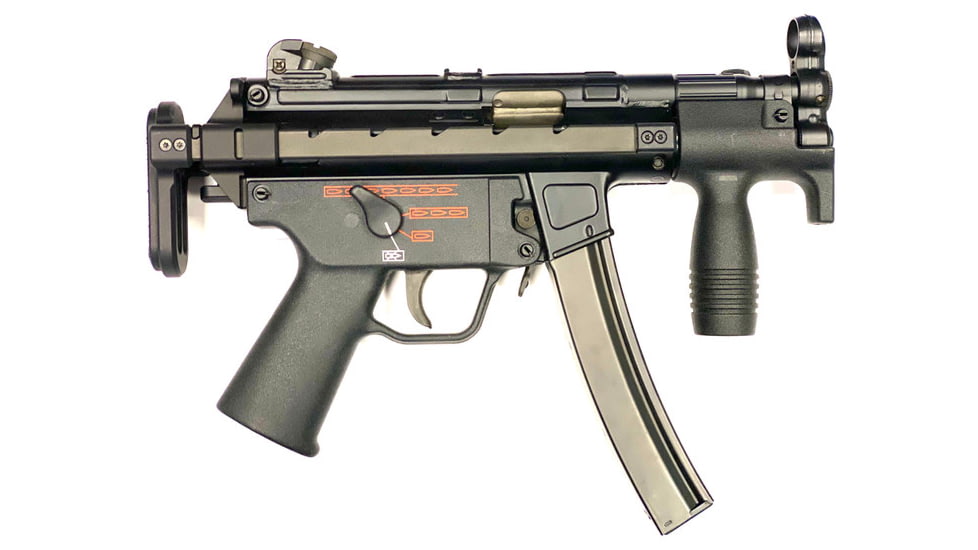 B&amp;T Telescopic Stock for MP5-K - 5 Position, Black, BT-200598