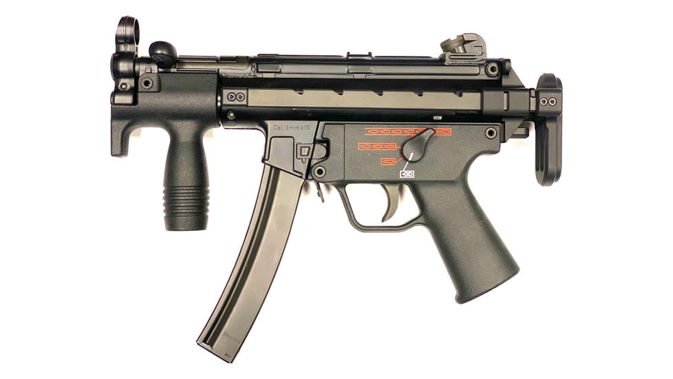 B&amp;T Telescopic Stock for MP5-K - 5 Position, Black, BT-200598