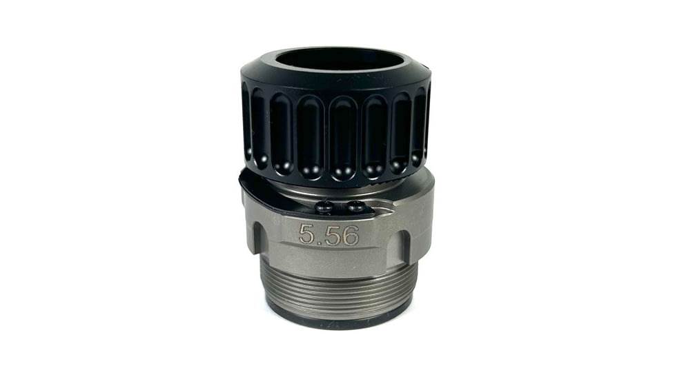 B&amp;T USA SF Titanium HUB Adapter, Surefire to Hub, 556NATO, Gray, SD-145490