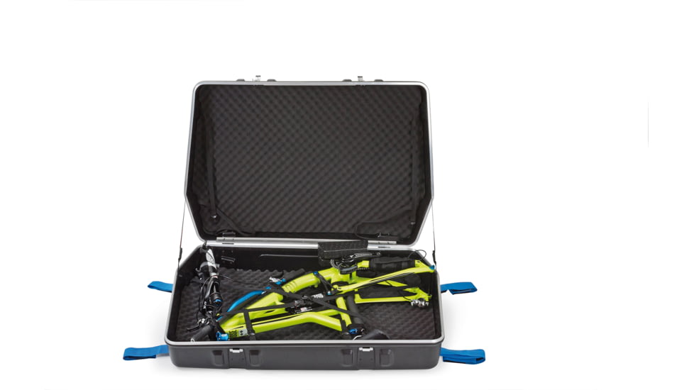 B&amp;W International Bike Case II Protective Bike Case, 53x34.6x13.6in, Large, Black, 96600