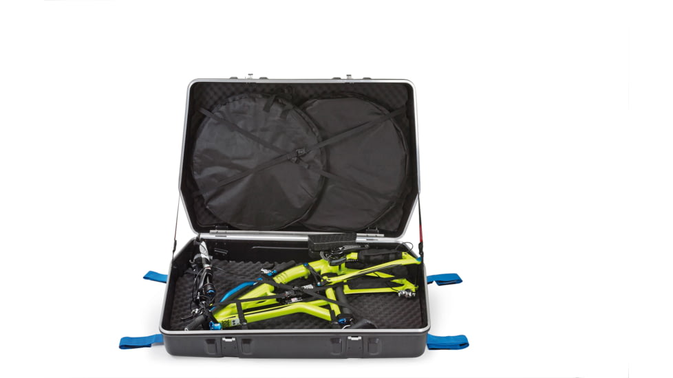 B&amp;W International Bike Case II Protective Bike Case, 53x34.6x13.6in, Large, Black, 96600