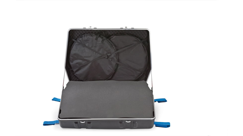 B&amp;W International Bike Case II Protective Bike Case, 53x34.6x13.6in, Large, Black, 96600