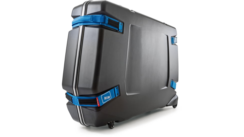B&amp;W International Bike Case II Protective Bike Case, 53x34.6x13.6in, Large, Black, 96600