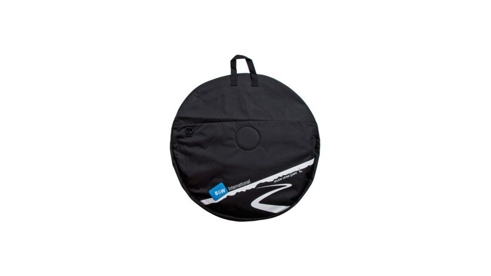 B&amp;W International Double Wheelguard L Bike Accessories, Black, 96813/black