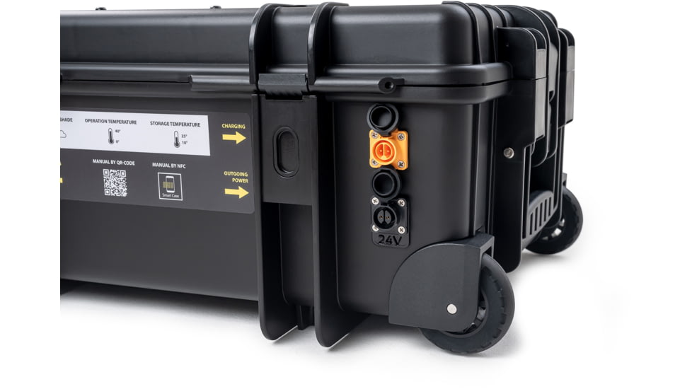 B&amp;W International PRO1500 energy.case, 500 Watt, Black, 107066