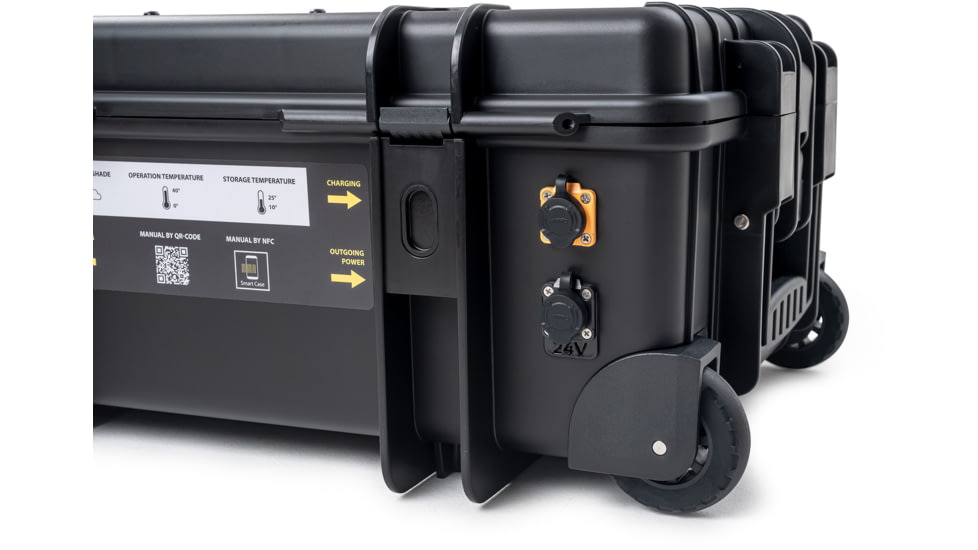 B&amp;W International PRO1500 energy.case, 500 Watt, Black, 107066