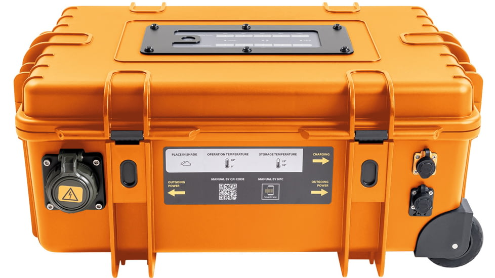 B&amp;W International PRO1500 energy.case, 500 Watt, Orange, 107067