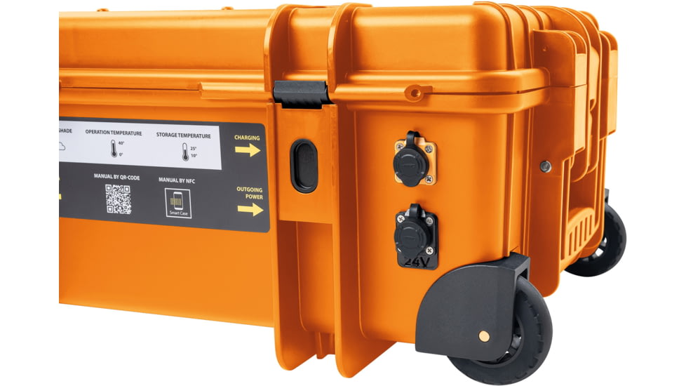 B&amp;W International PRO1500 energy.case, 500 Watt, Orange, 107067
