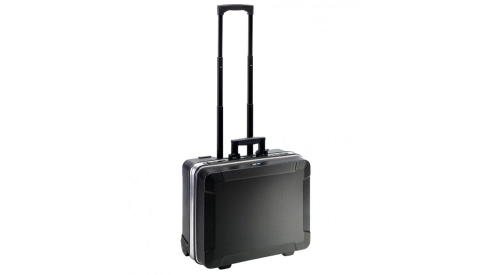 B&amp;W International GO wheeled tool case with pocket boards, Black, 120.04/P