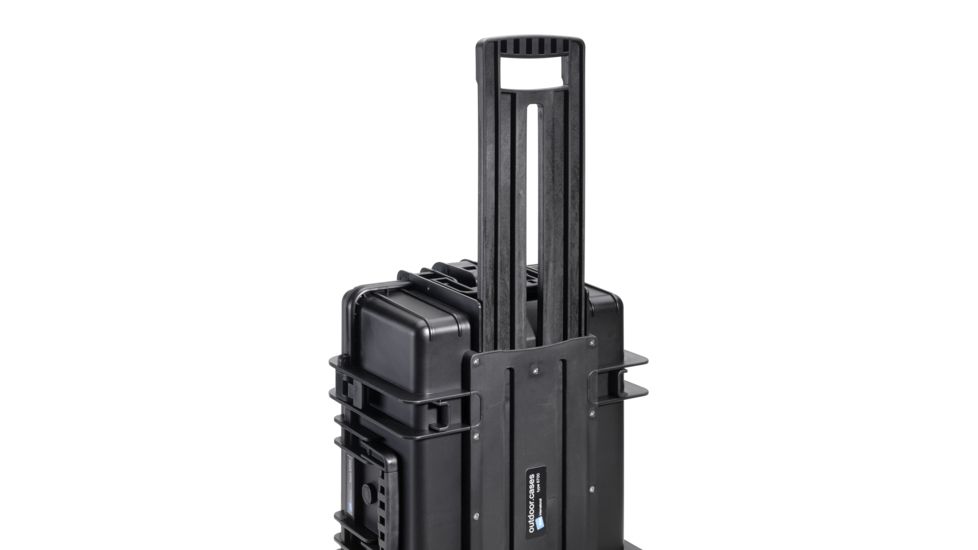 B&amp;W International Type 6700 Black Outdoor Case With Si Foam, Black, Large 6700/B/SI