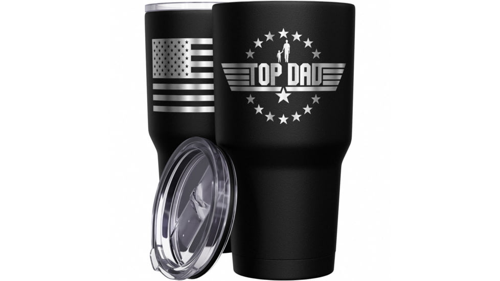 Wethepeopleholsters.Com Top Dad Stainless Steel Tumbler, top-dad-stainless-steel-tumbler