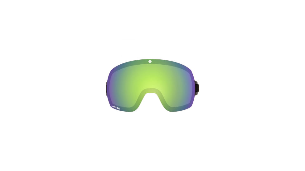 Spy Optic Replacement Lens Legacy for Snow Goggles, No Colour Reference Frame, Happy LL Yellow Green Spectra Mirror, One Size, 159848